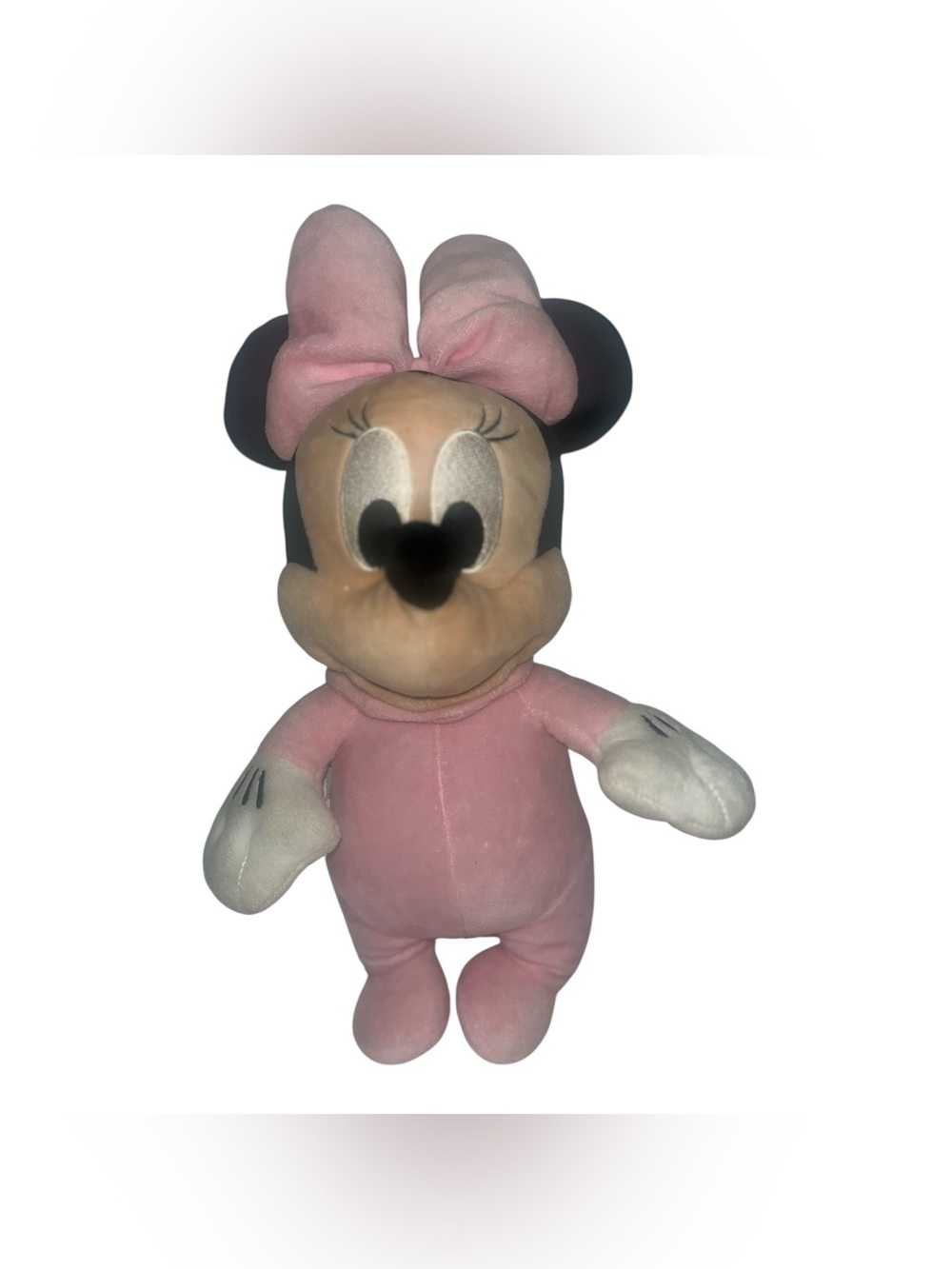 Disney Pink Minnie Mouse Plush with Bow